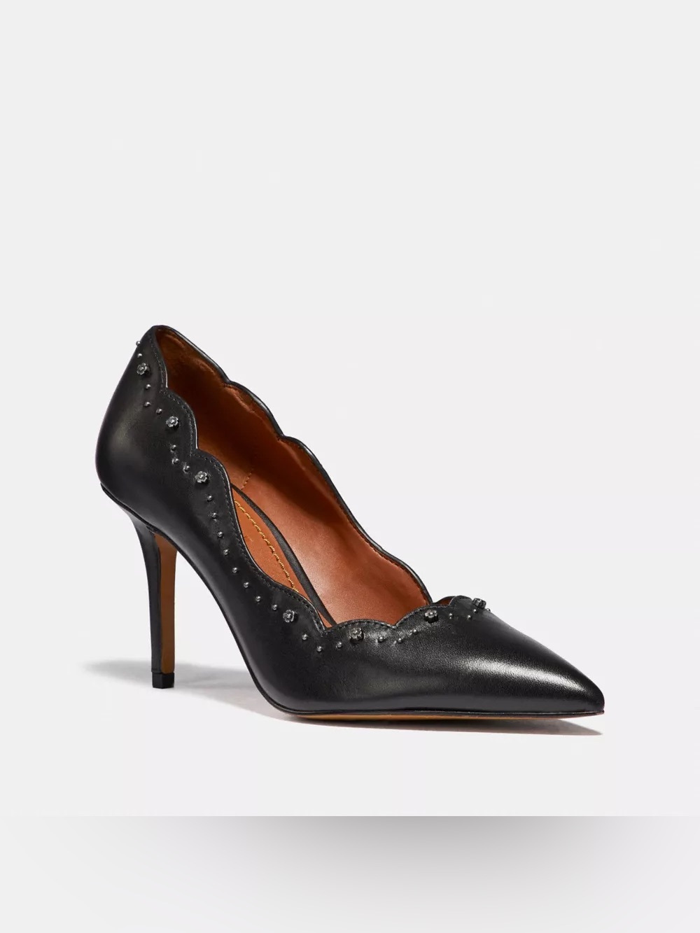 Coach Waverly Tea Rose Flower Pump